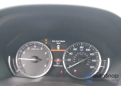 2020 Acura Mdx Standard z USA, uszkodzony, nr VIN 5J8YD4H35LL001176